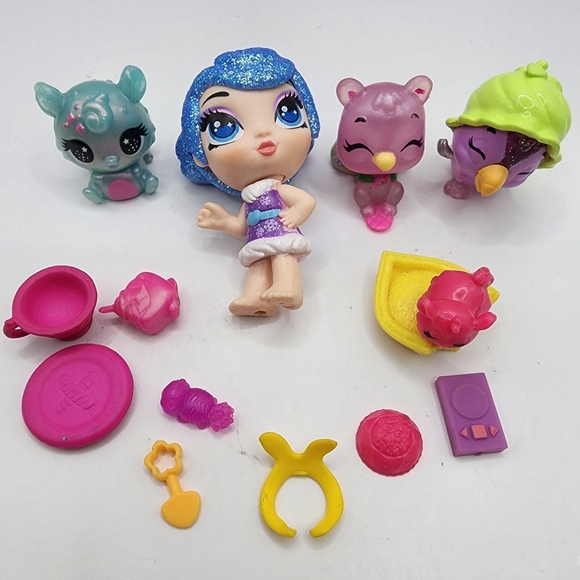 Hatchimals Other - Hatchimals Pixie Chinchillabee Mixed Lot Accessories CollEGGtibles